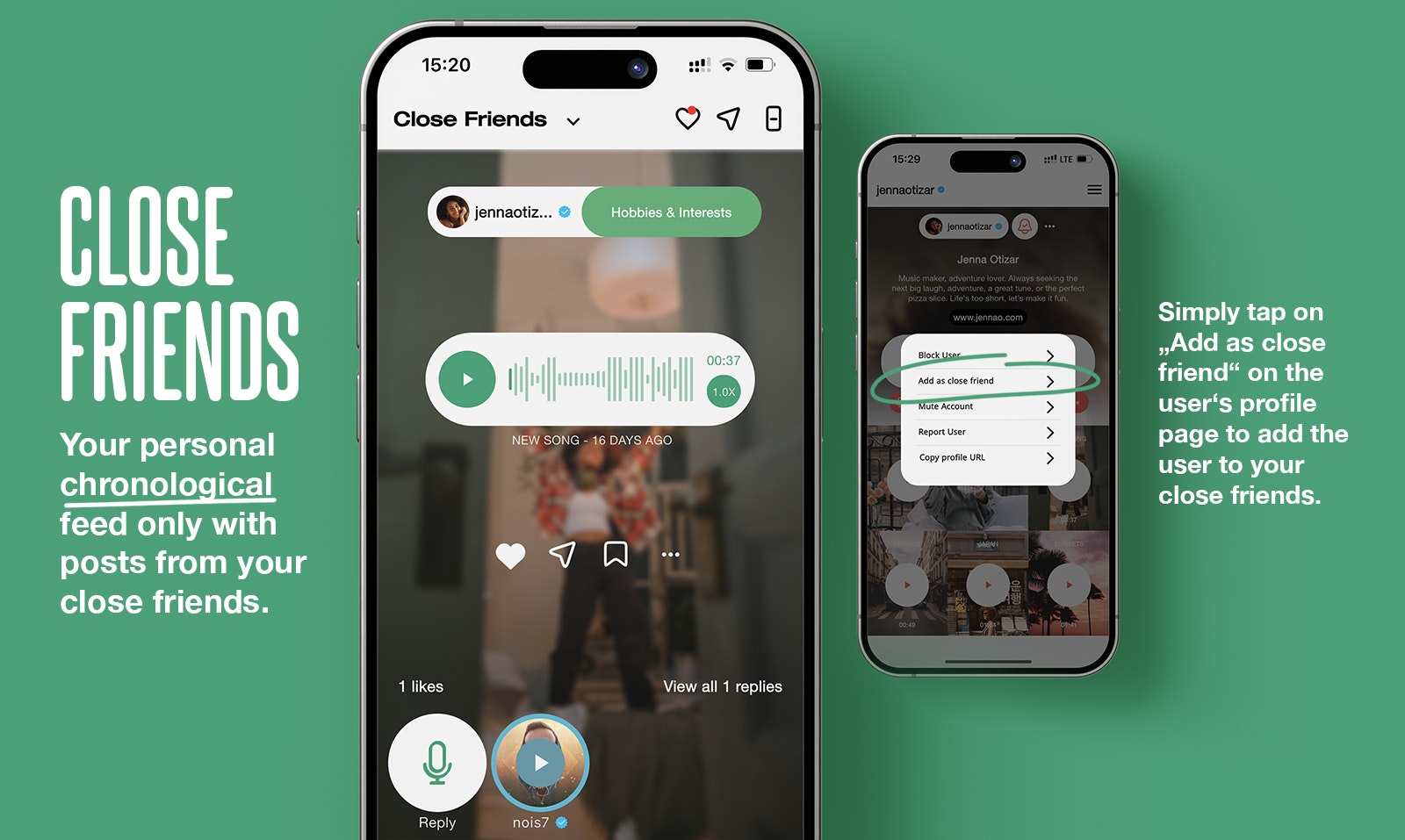 VOISBE - The social media platform that reduces screen time stress media 6
