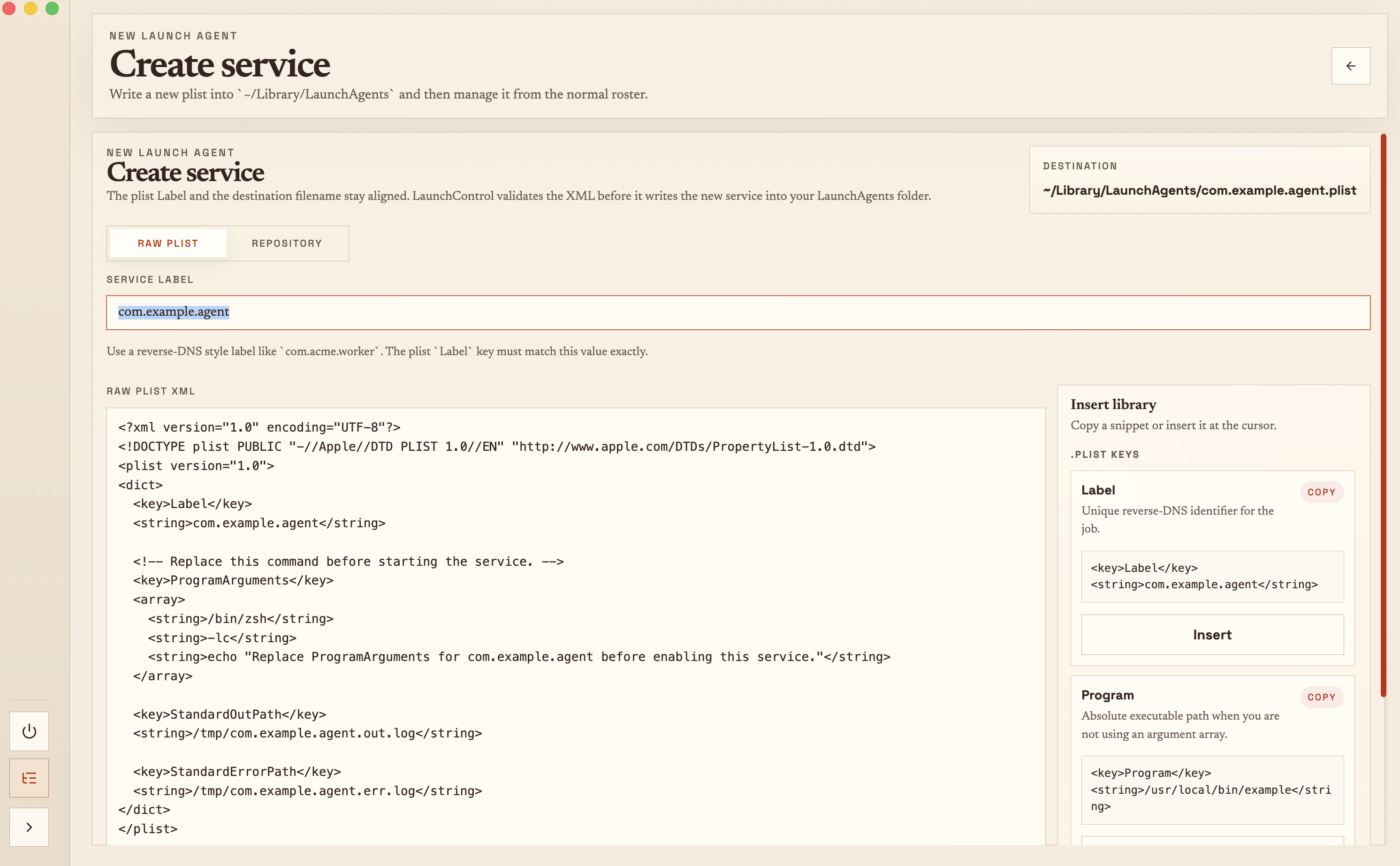 MacOS Launch Control  gallery image