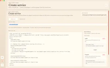 MacOS Launch Control gallery image