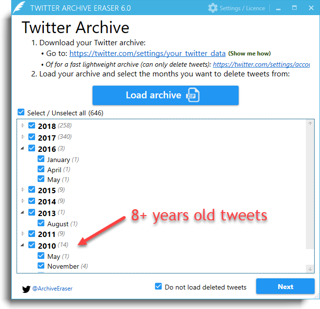 Twitter Archive Eraser Reviews Pros And Cons Product Hunt