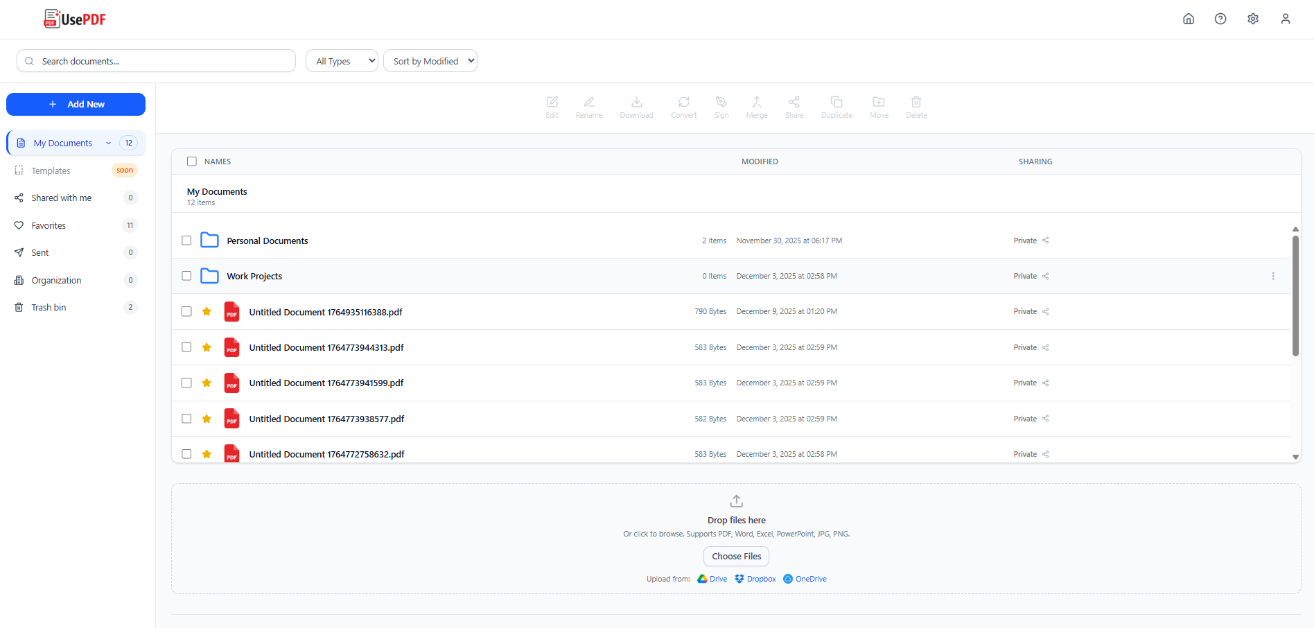 UsePDF - Screenshot 3 showing product features and functionality