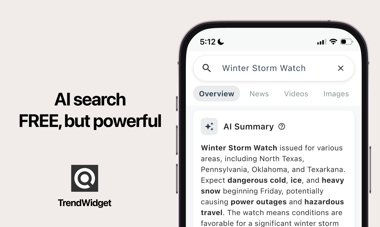 TrendWidget gallery image