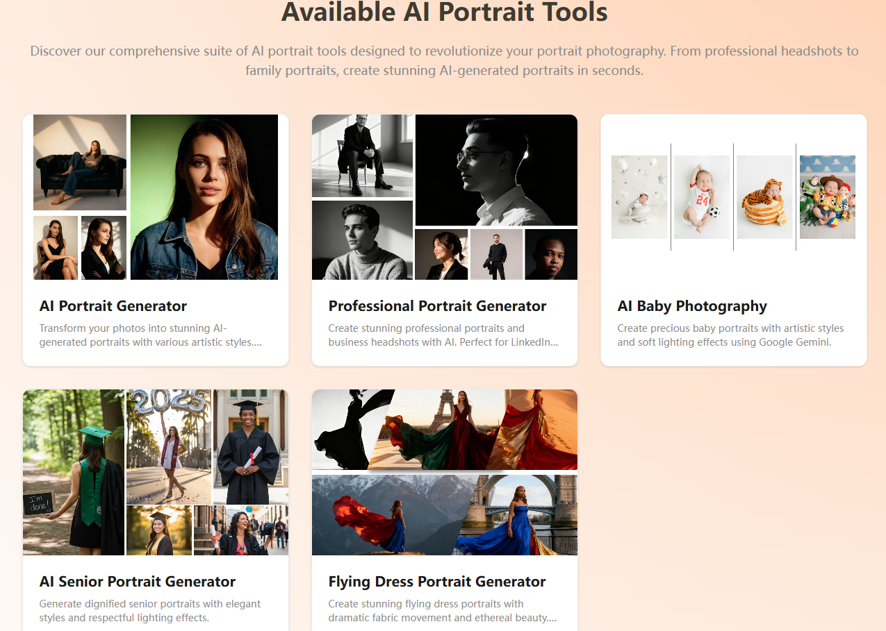 AI Portrait Generator gallery image