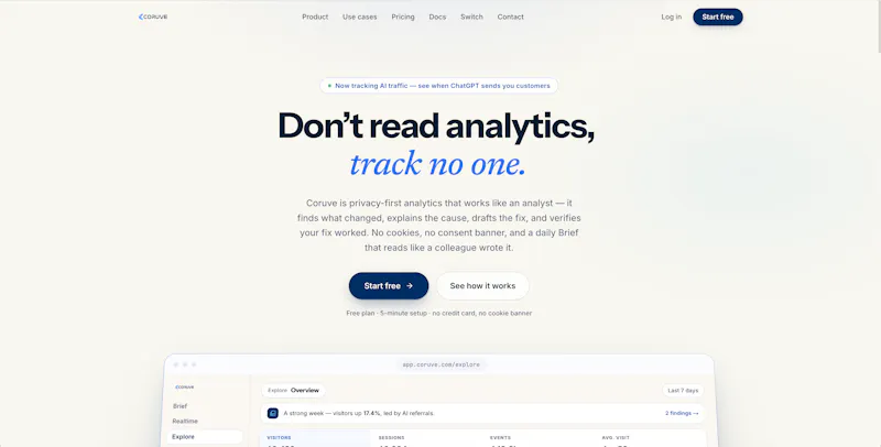 Coruve screenshot 1