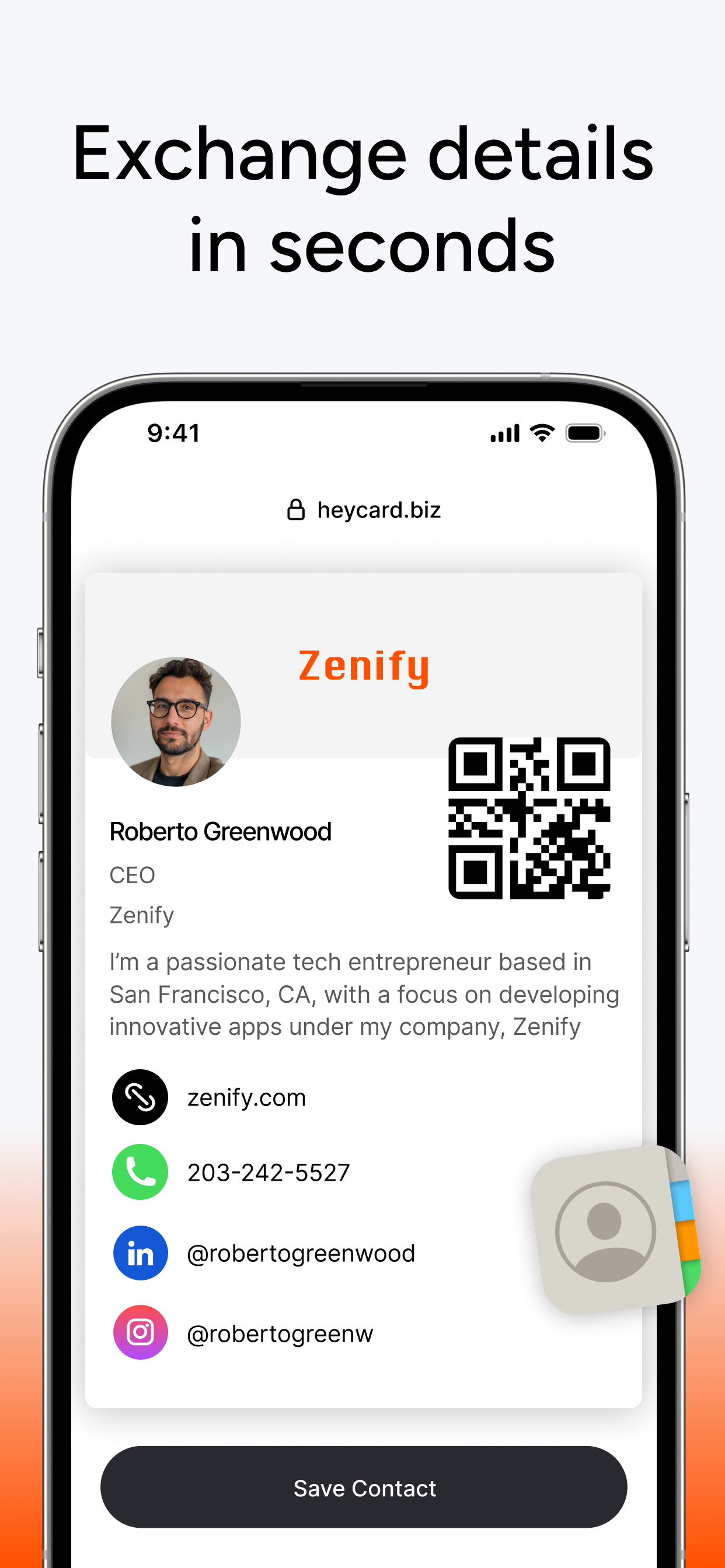 Heycard - Cartes de visite numériques media 6