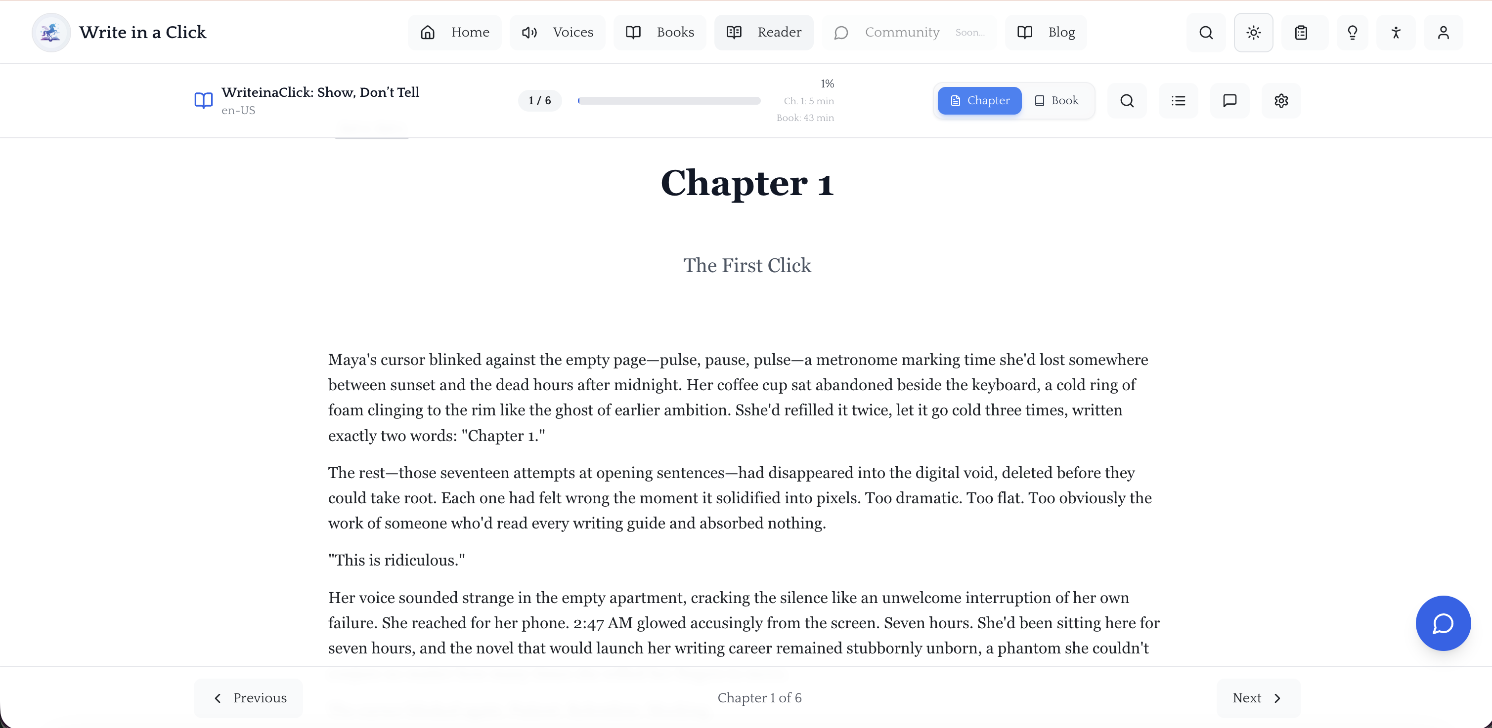 Write in a Click gallery image