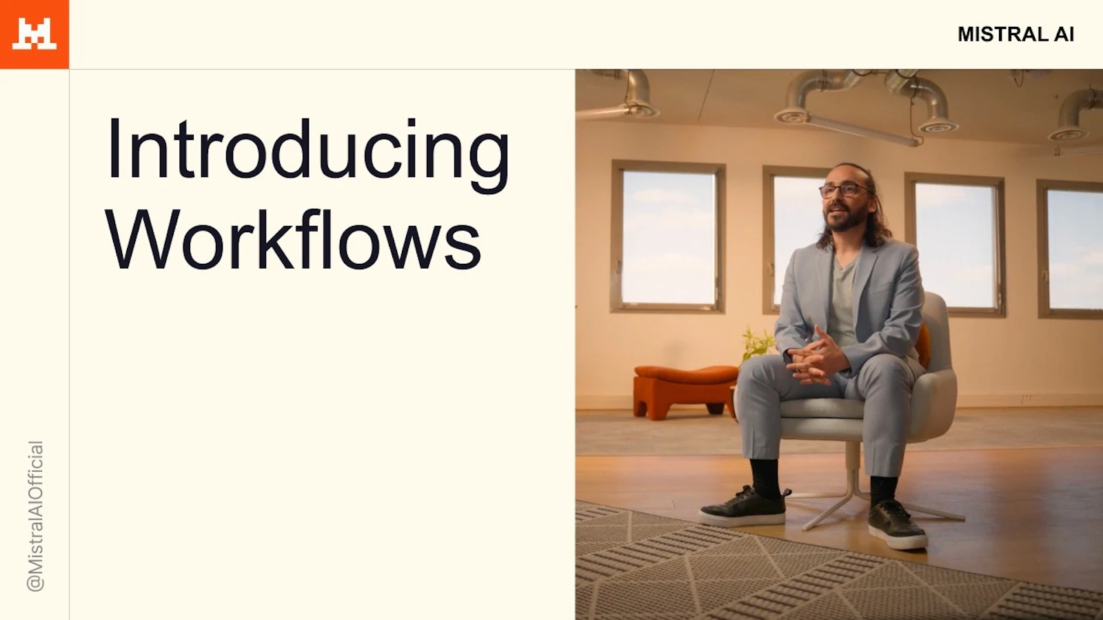 Mistral Workflows screenshot 1 (video preview)