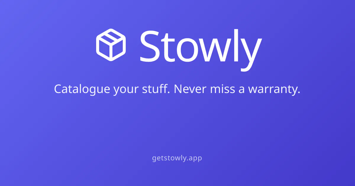 Stowly gallery image