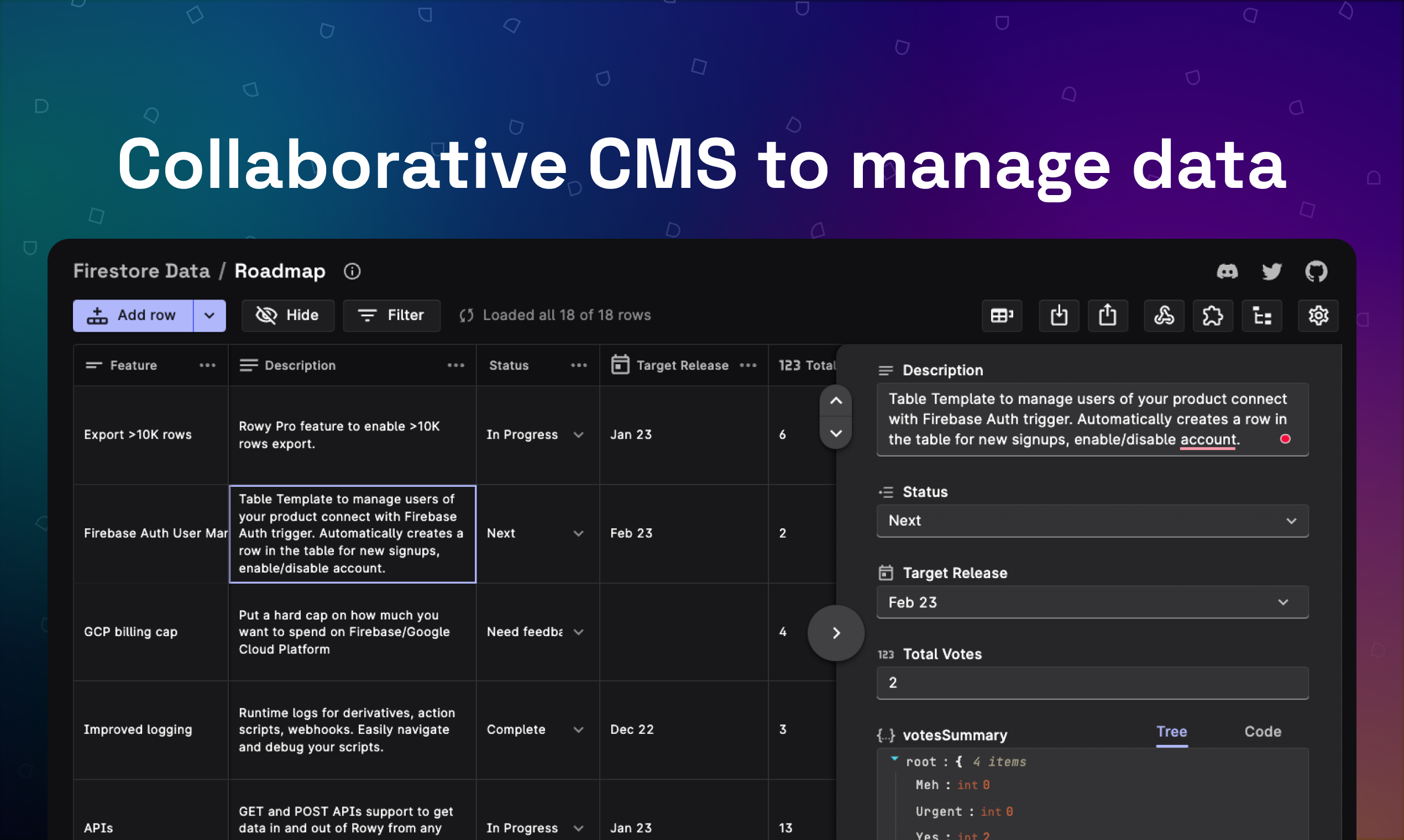 Roadmap stem -app - Open-source tool om routekaart te delen en feedback van klanten te krijgen media 5