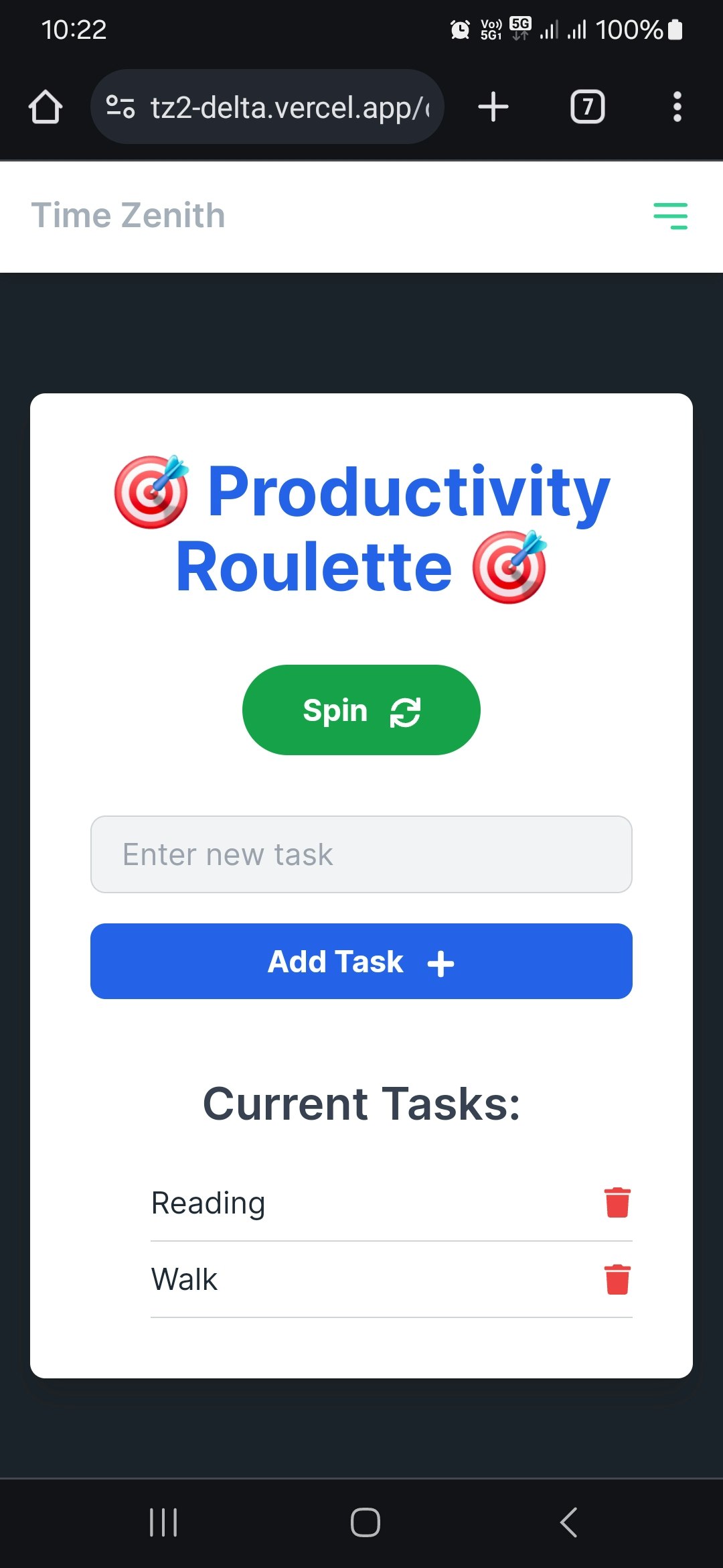 Time Zenith gallery image