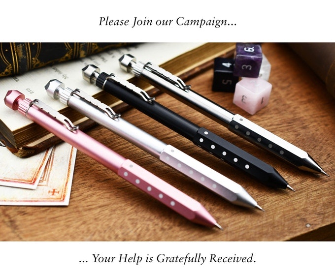 Gametee Our Finest Mechanical Dice Pencil for Gamers Product