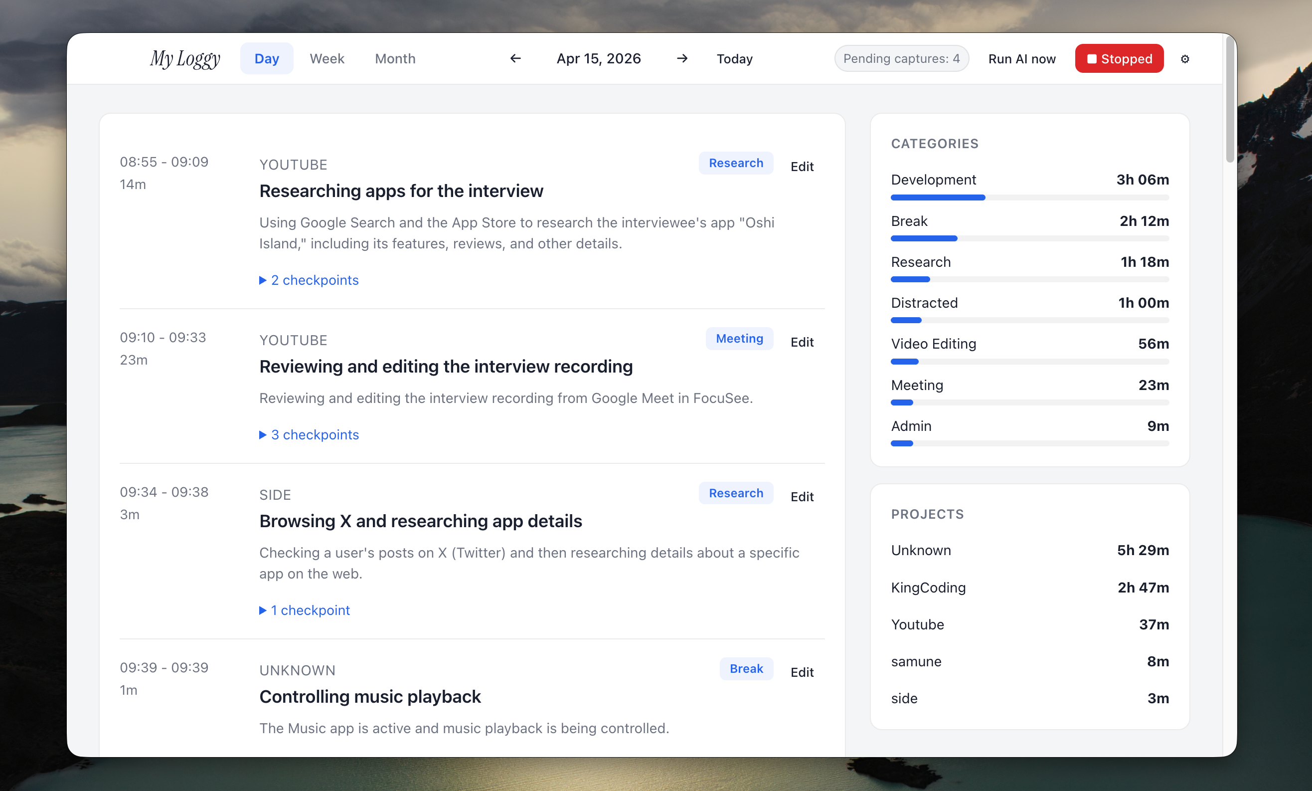 myloggy gallery image