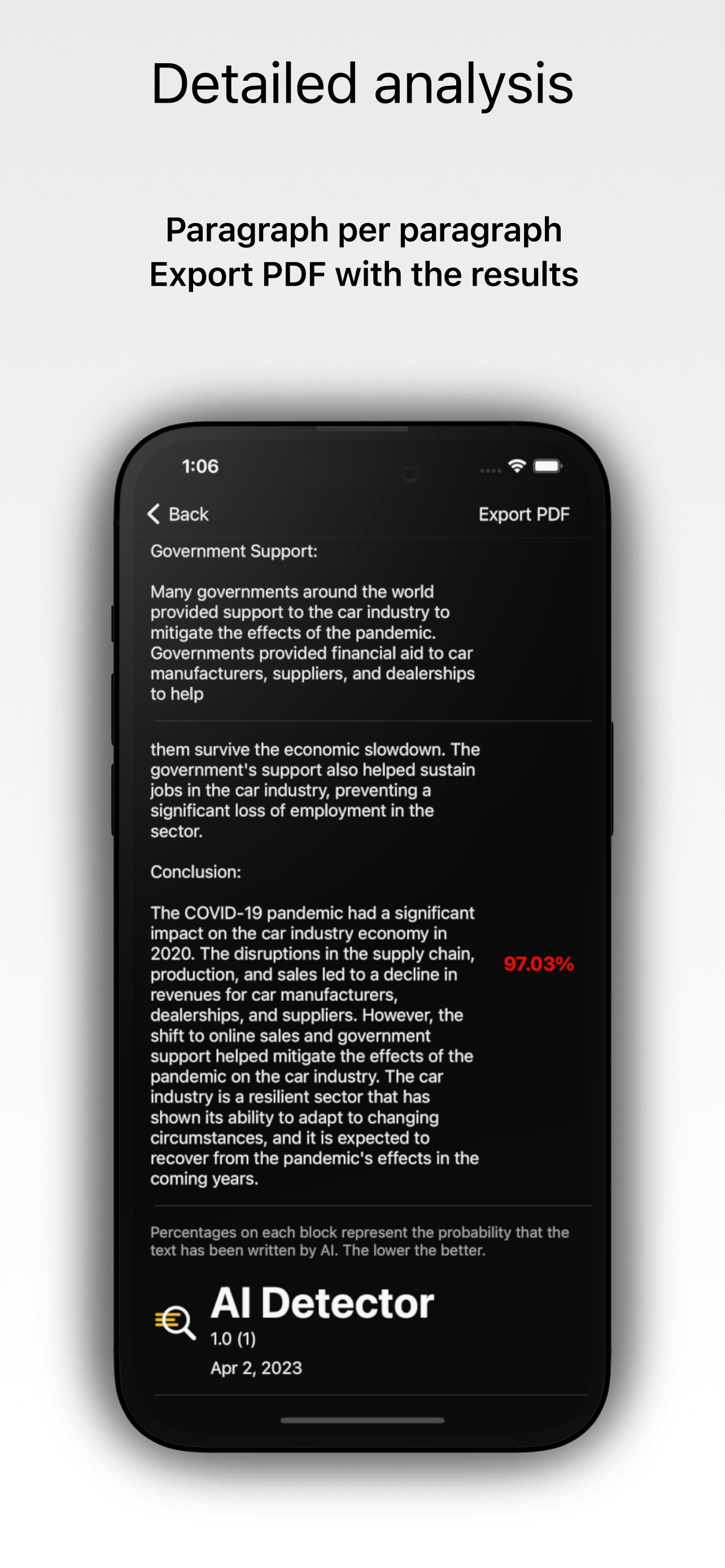 AI -Detektor - Text Validator - Verifizierter Chatgpt, GPT3.5, GPT4 Textdetektor Medien 4