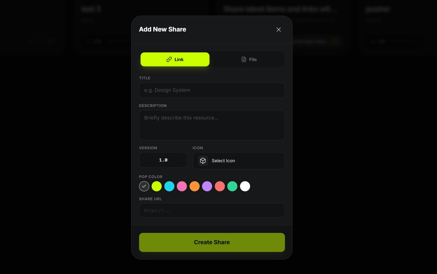 Shares - Screenshot 2 showing product features and functionality