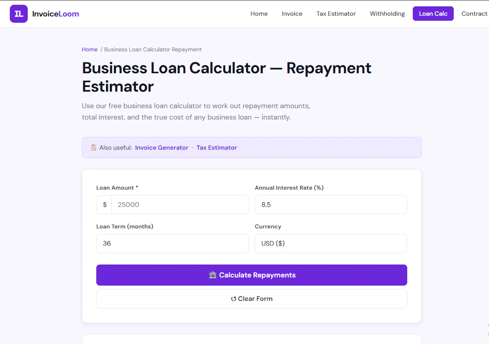 Invoice Loom screenshot 5