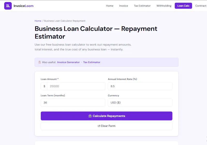 Invoice Loom screenshot 5