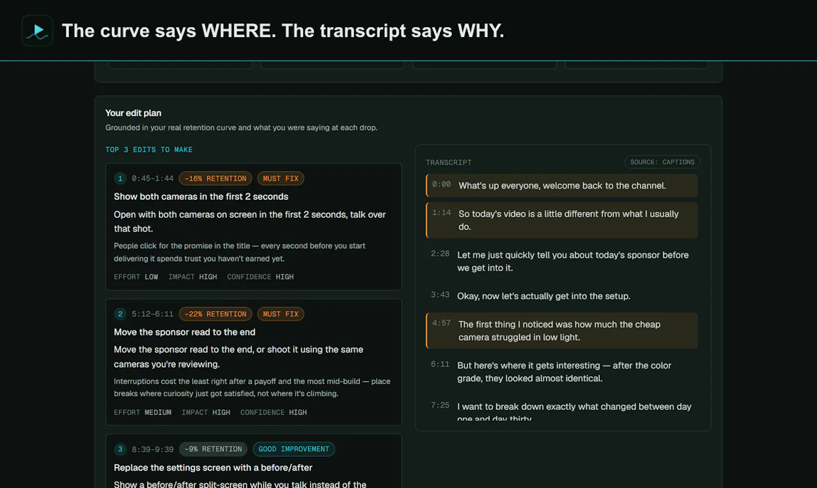 Retention Analyzer screenshot 3