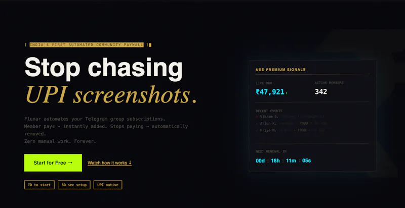 Fluxar screenshot 1