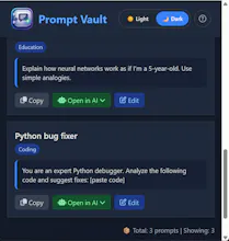 Prompt Vault gallery image