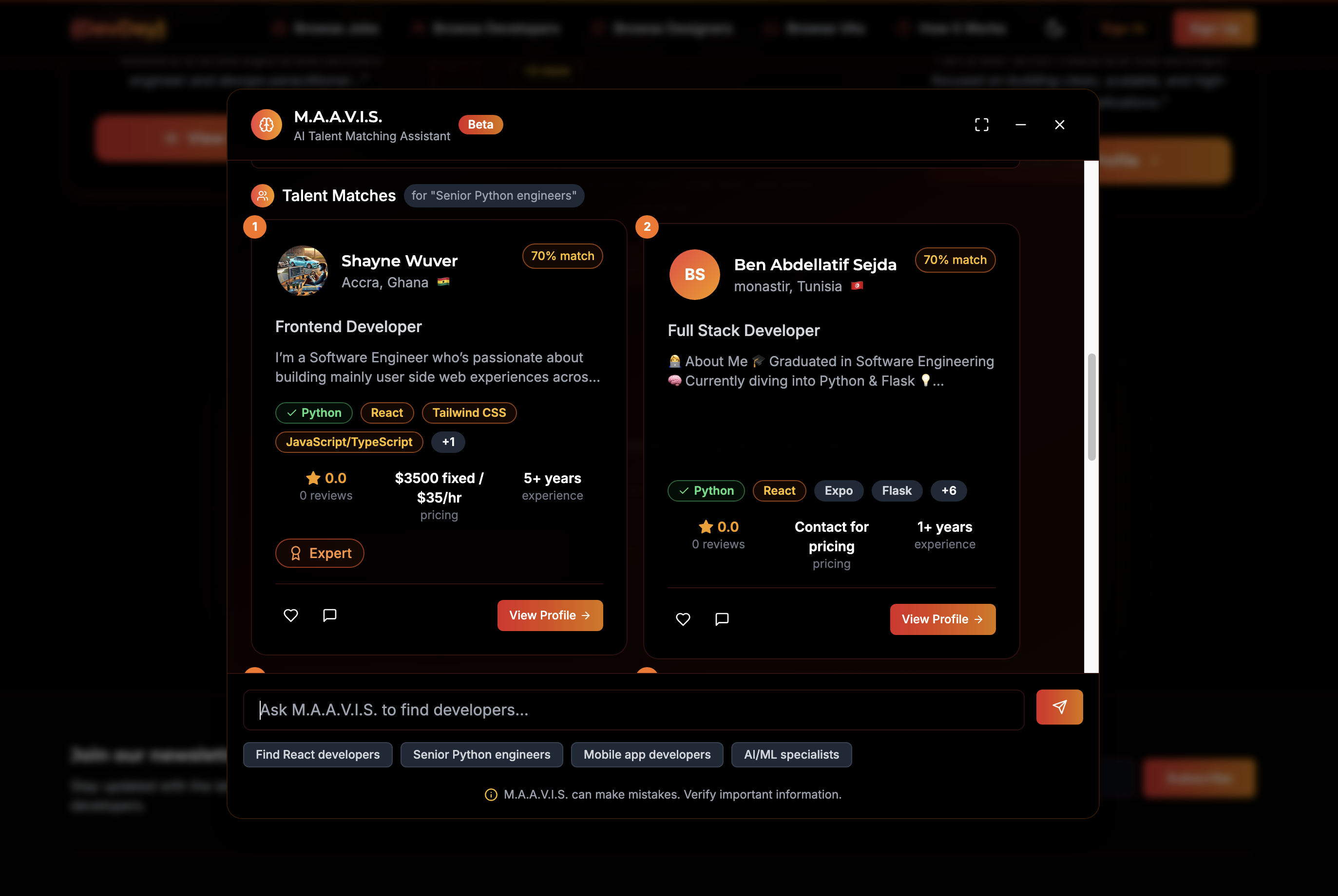 DevDey - Main product screenshot demonstrating key features and user interface