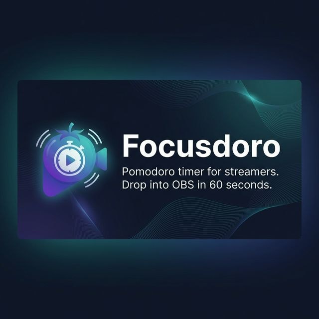 Focusdoro — Pomodoro Timer for Streamers gallery image