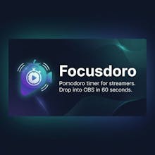 Focusdoro — Pomodoro Timer for Streamers gallery image