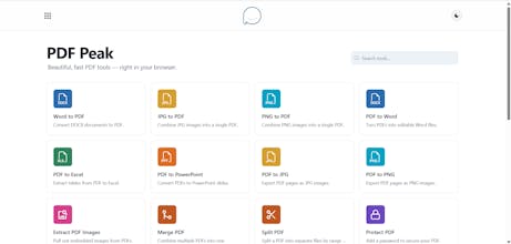 PDF Peak - Free PDF Converter & Editor gallery image