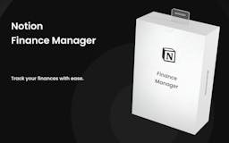 Notion Ultimate Finance Manager media 2