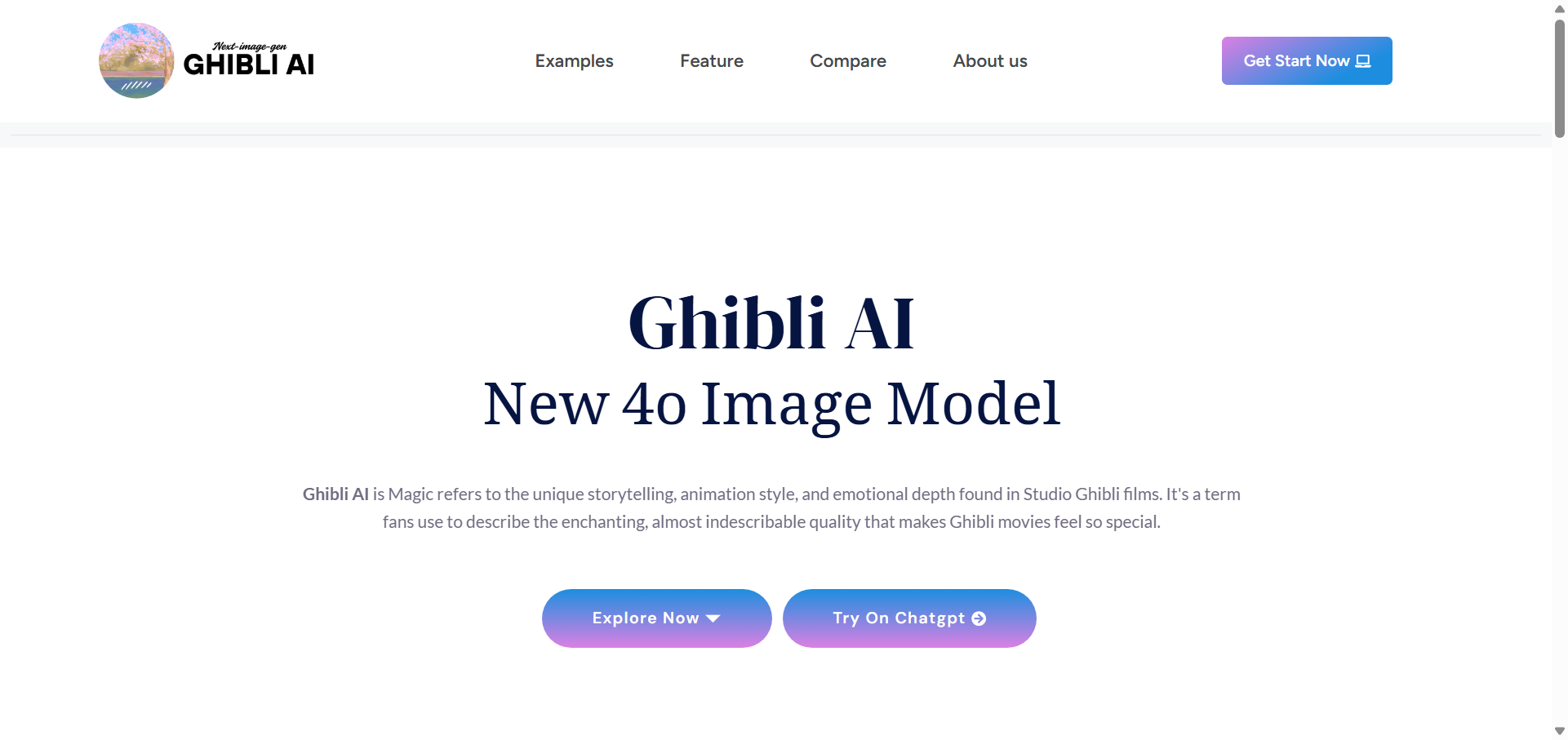 Ghibli AI gallery image