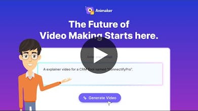 شعار Animaker AI - استمتع بمستقبل الرسوم المتحركة باستخدام تقنية Animaker AI المحمية ببراءة الاختراع.