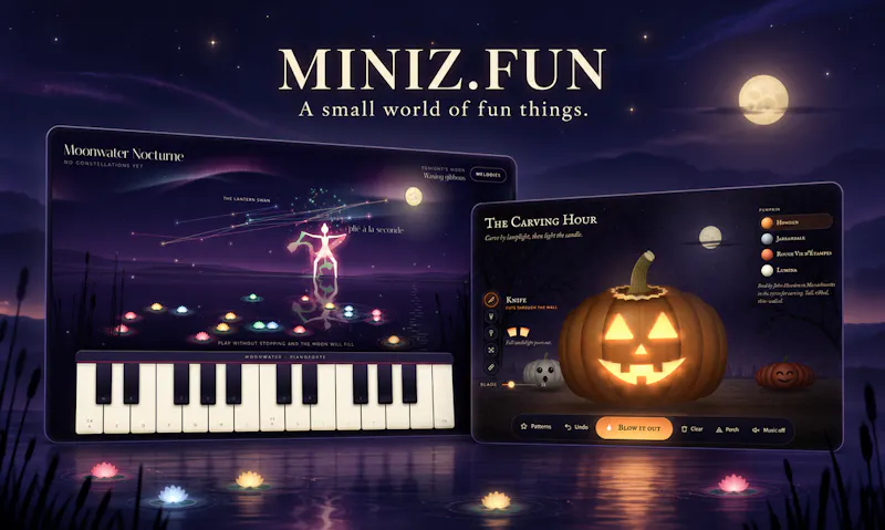 miniz.fun screenshot 2