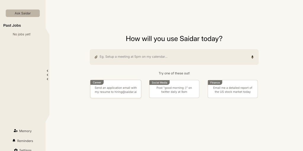 Saidar 2.0