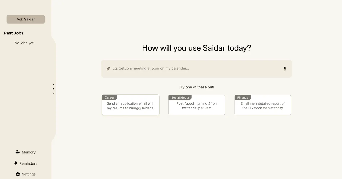 Saidar 2.0