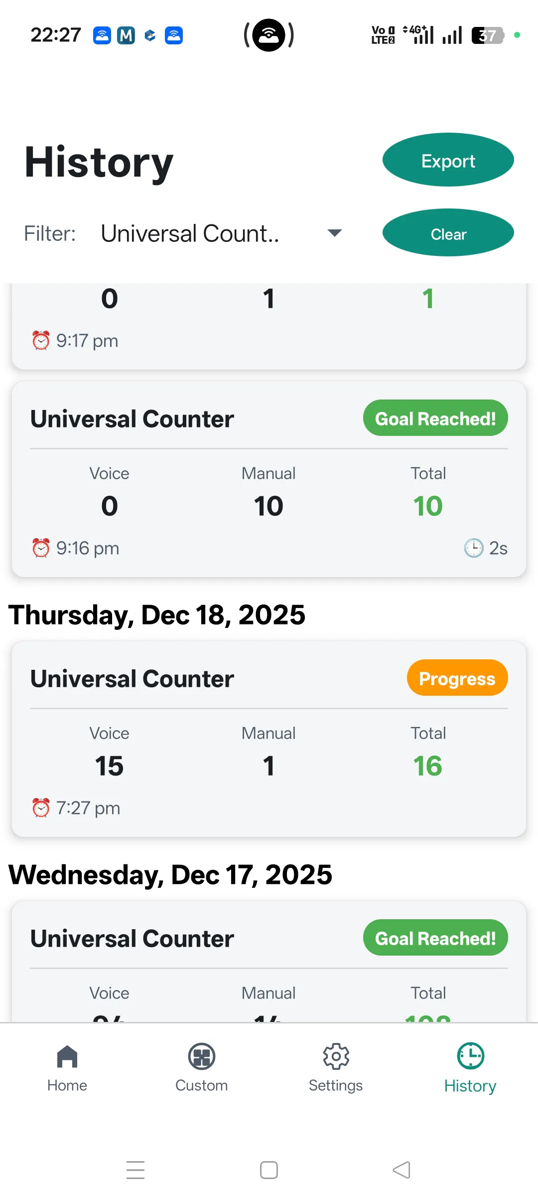 Chant Counter AI Plus gallery image