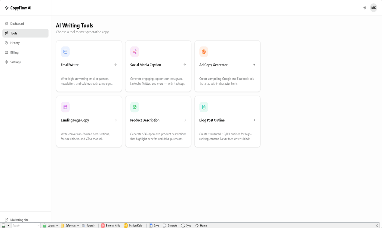 Copy Flow AI gallery image