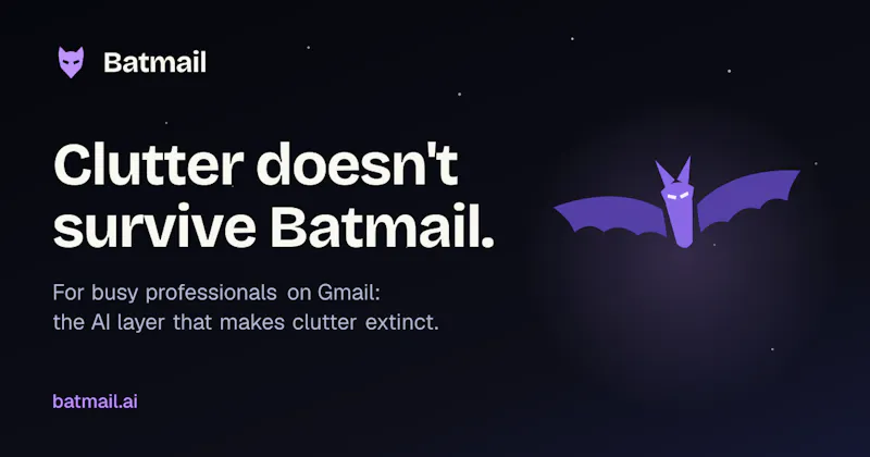 Batmail screenshot 1