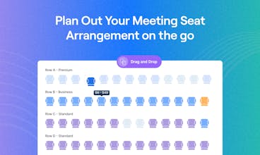 实体活动座位安排：在实体活动中，展示Timetics能够推荐最佳座位布局的良好组织座位安排。