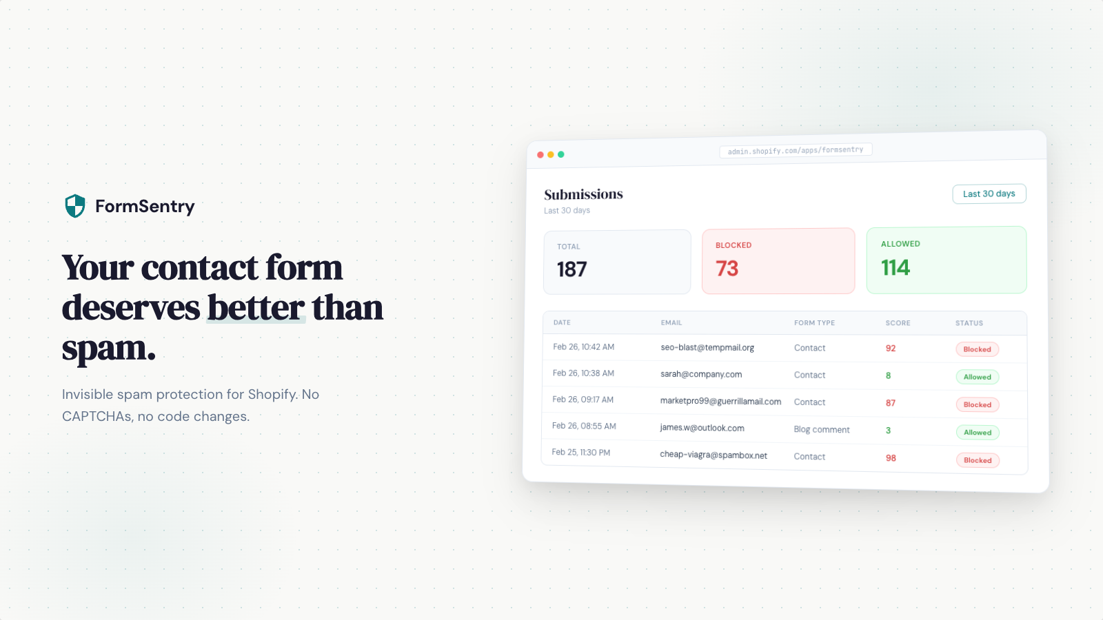 FormSentry gallery image