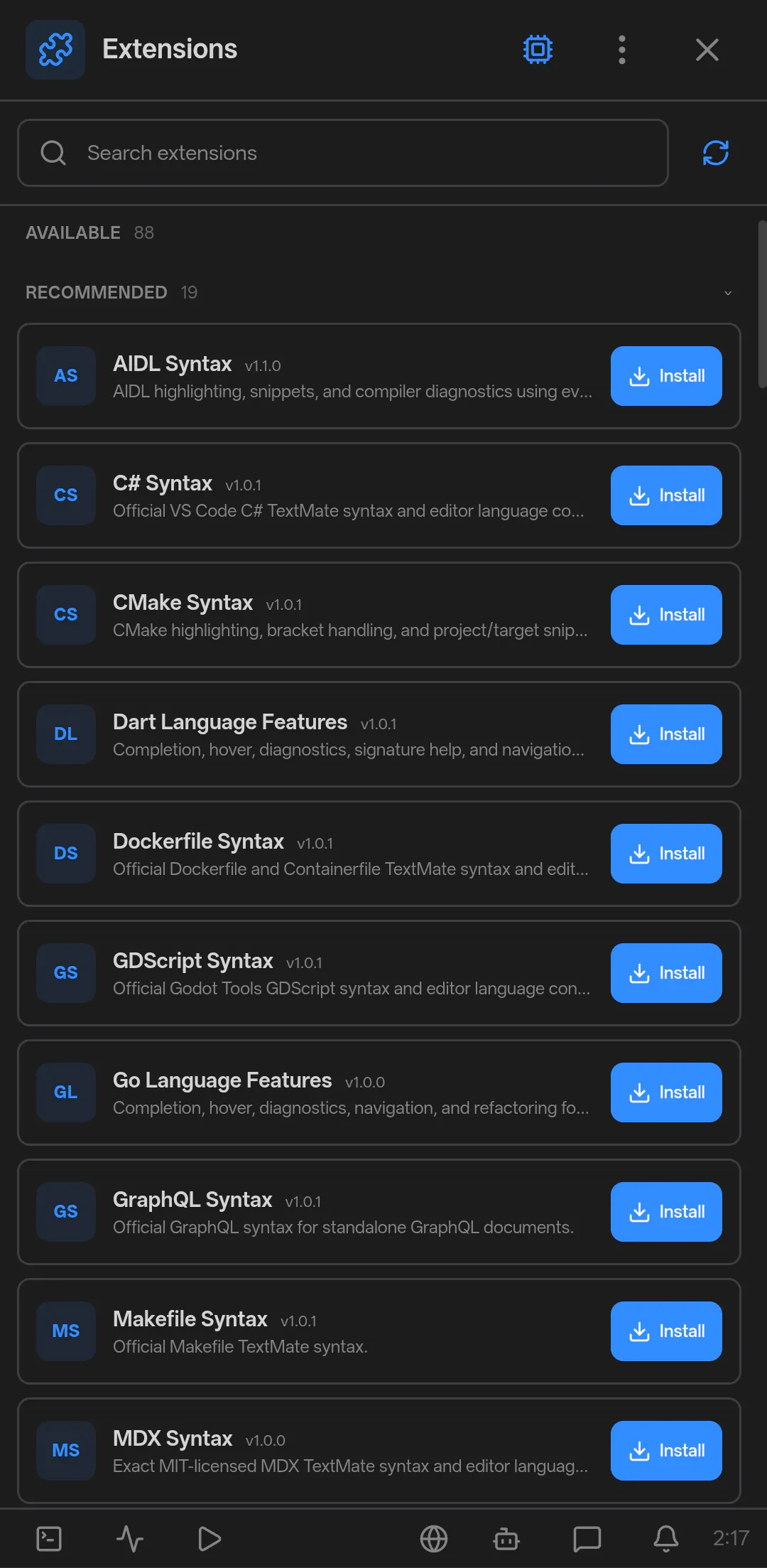 Zyntax IDE gallery image