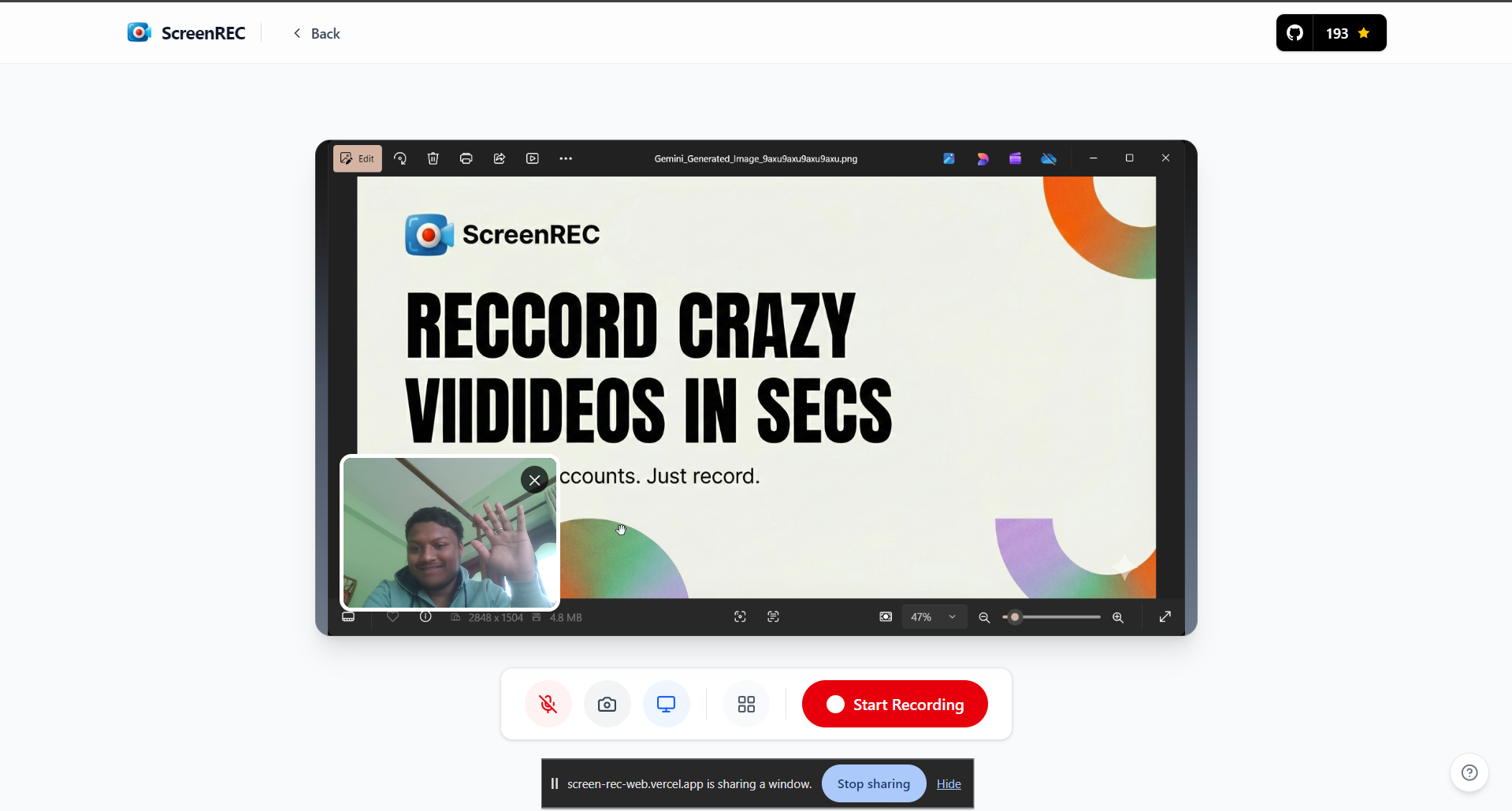 ScreenREC gallery image