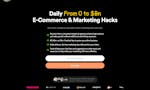 Daily From 0 to $Bn Marketing Hacks image