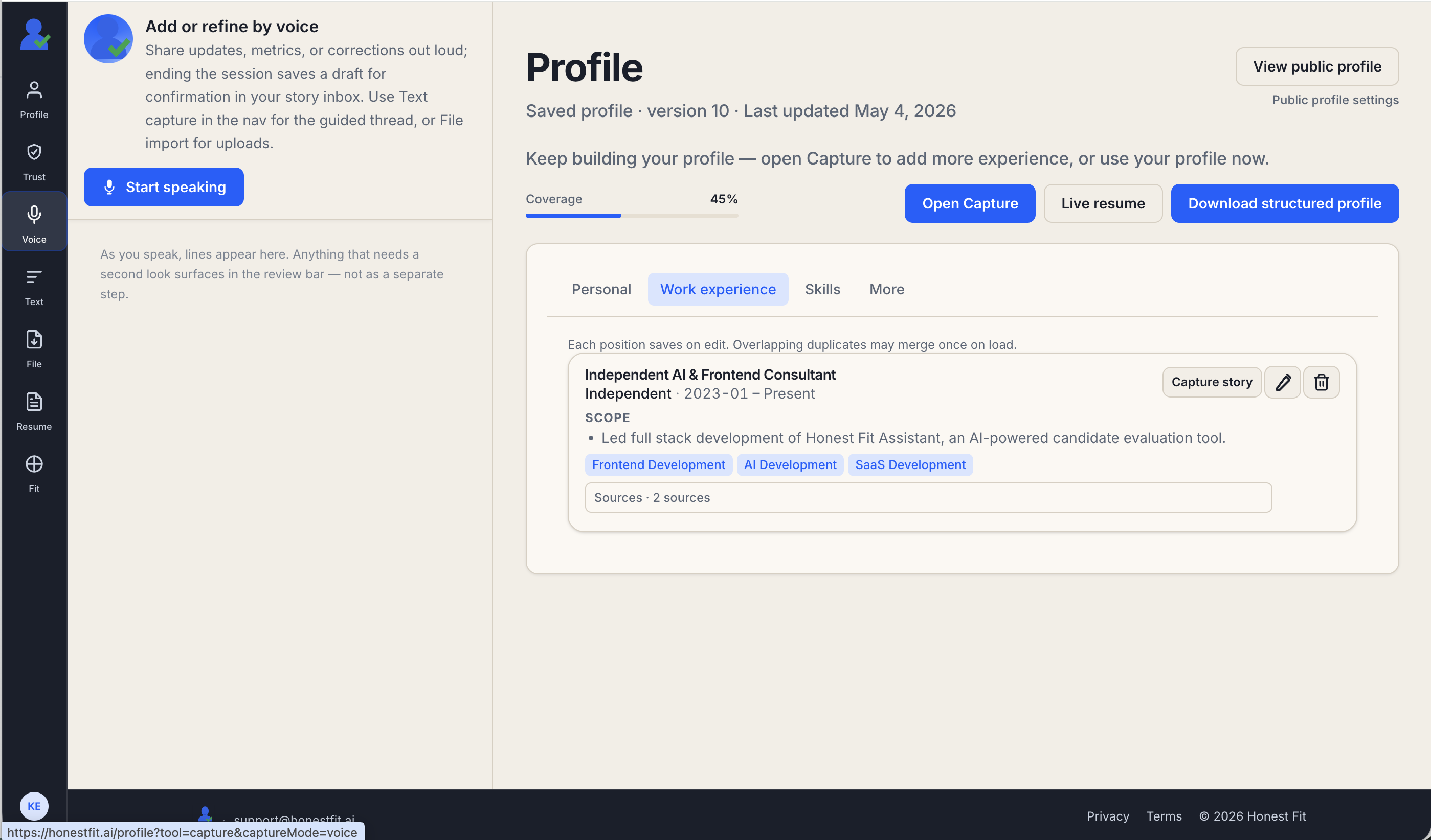 Announcing HonestFit.ai gallery image