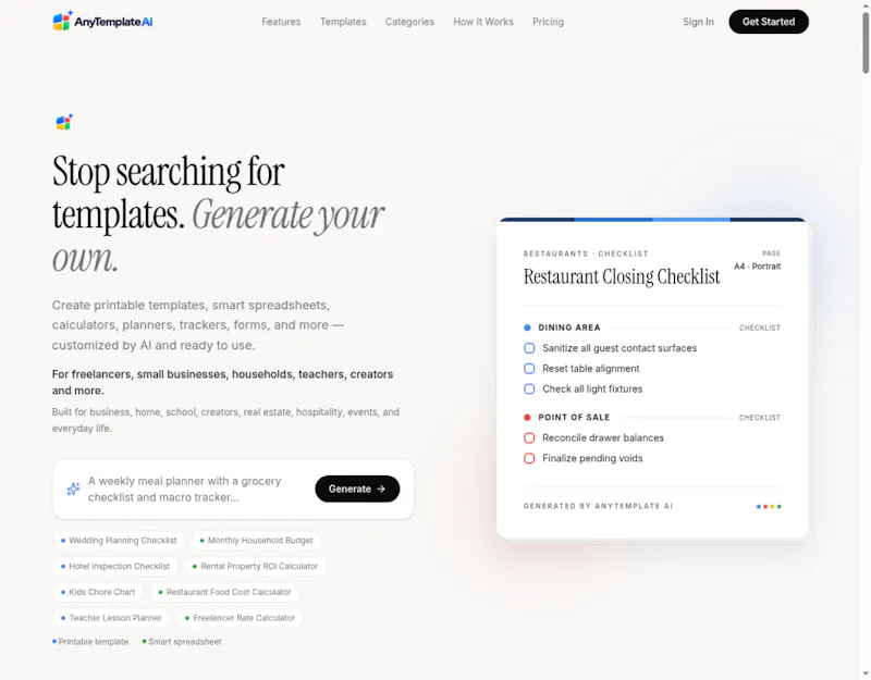 AnyTemplate AI screenshot 7