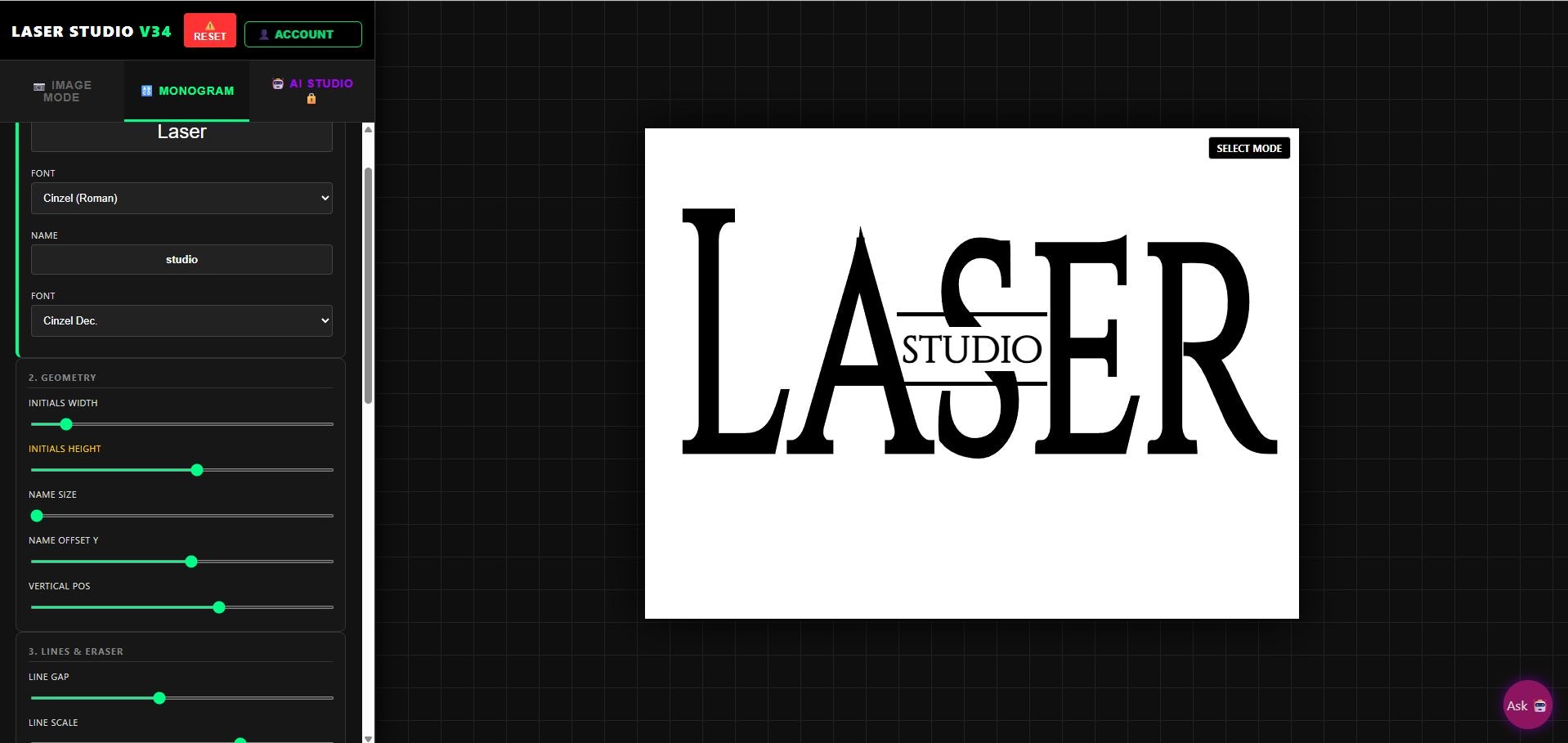 Laser Studio gallery image