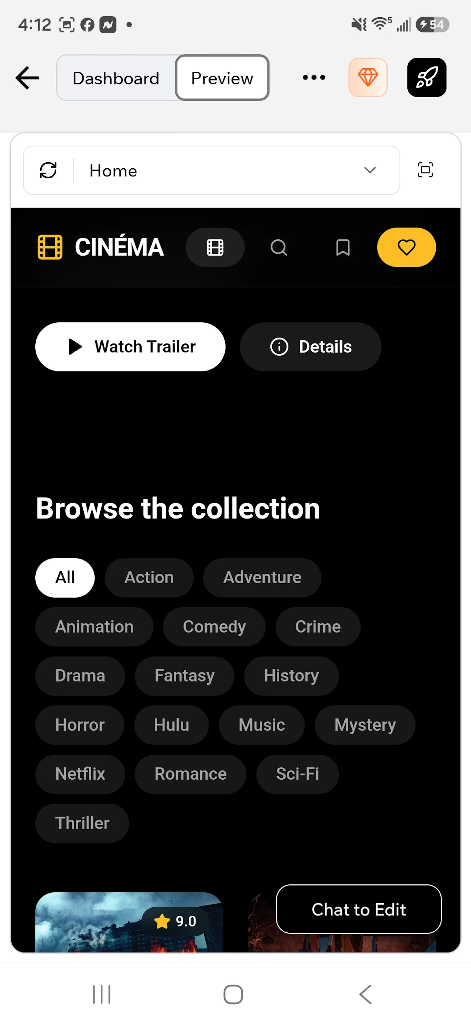 Cinephile Film Flow screenshot 2