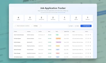 Job Tracker by Freesumes gallery image