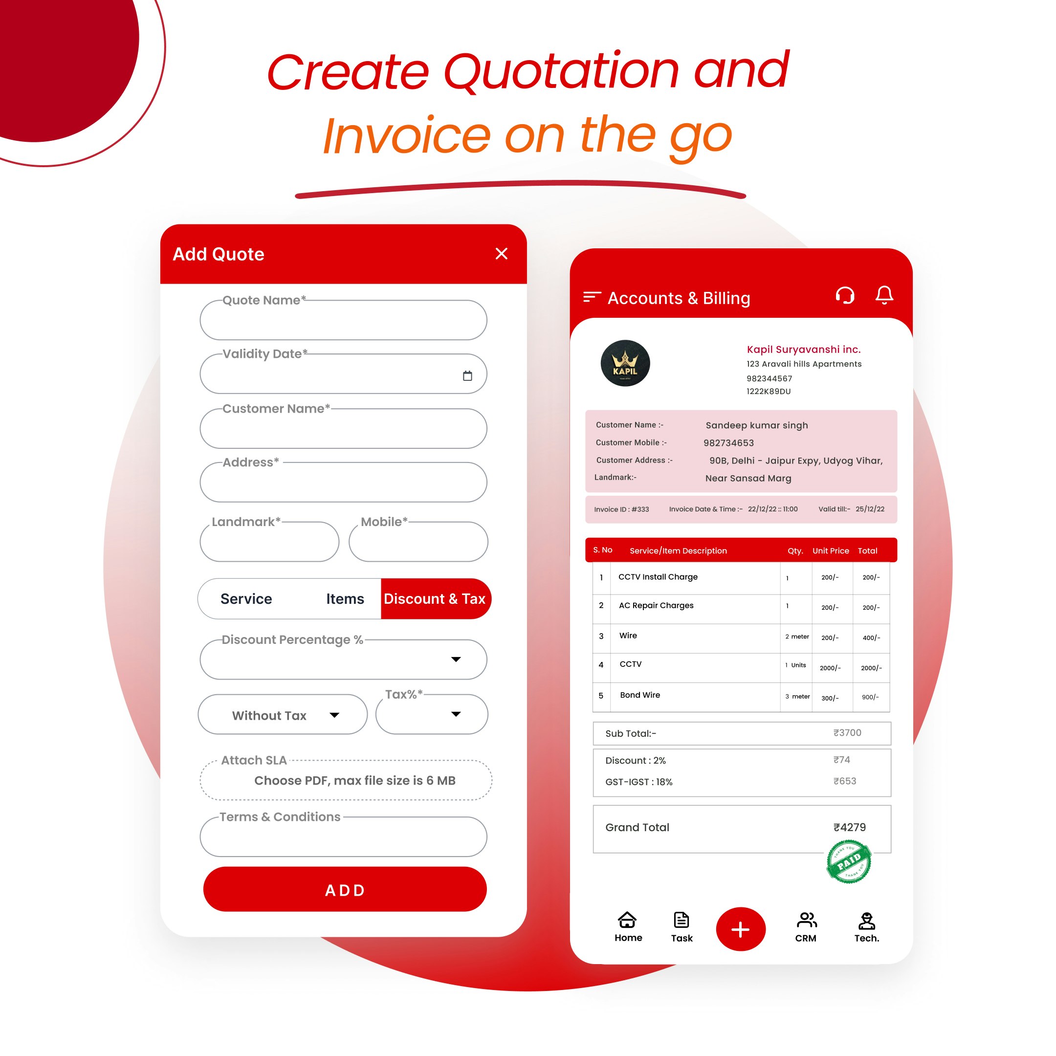 Média FieldWeb 6