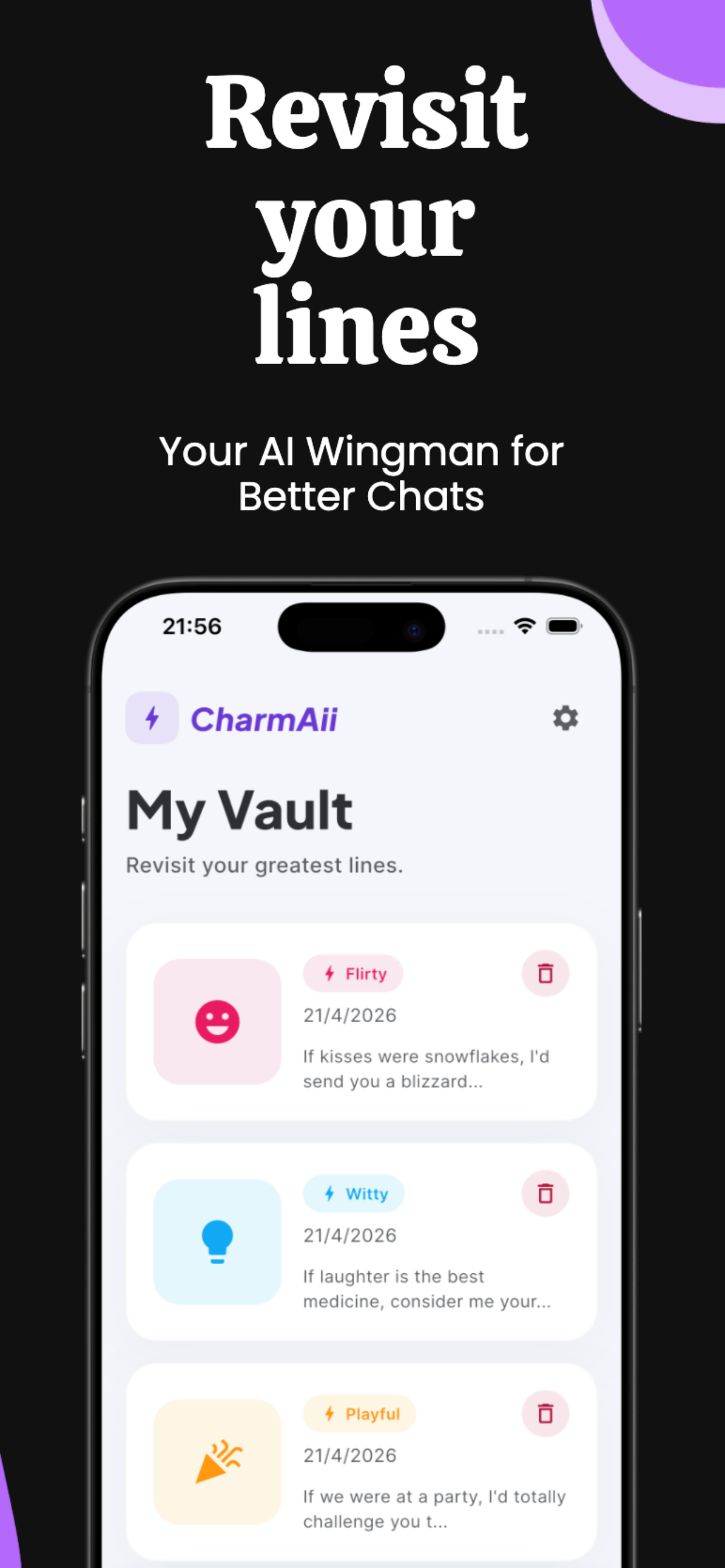 CharmAii – AI Wingman gallery image