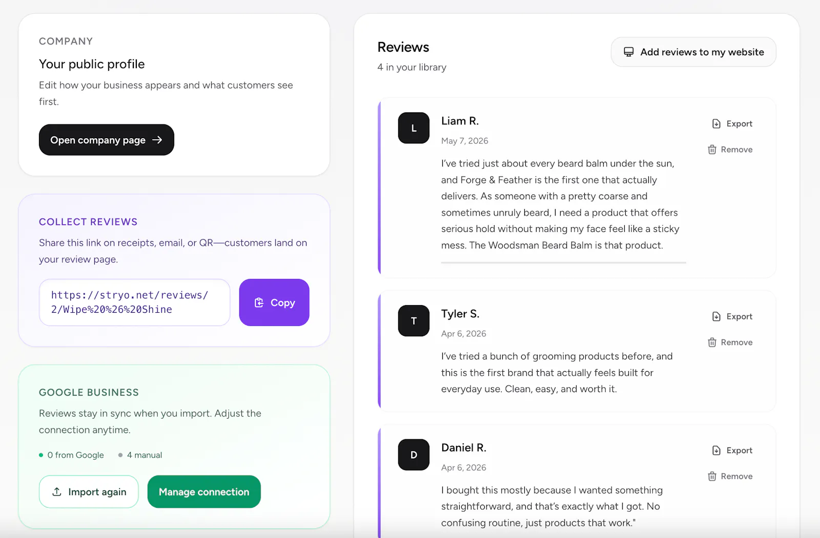 Stryo screenshot 2