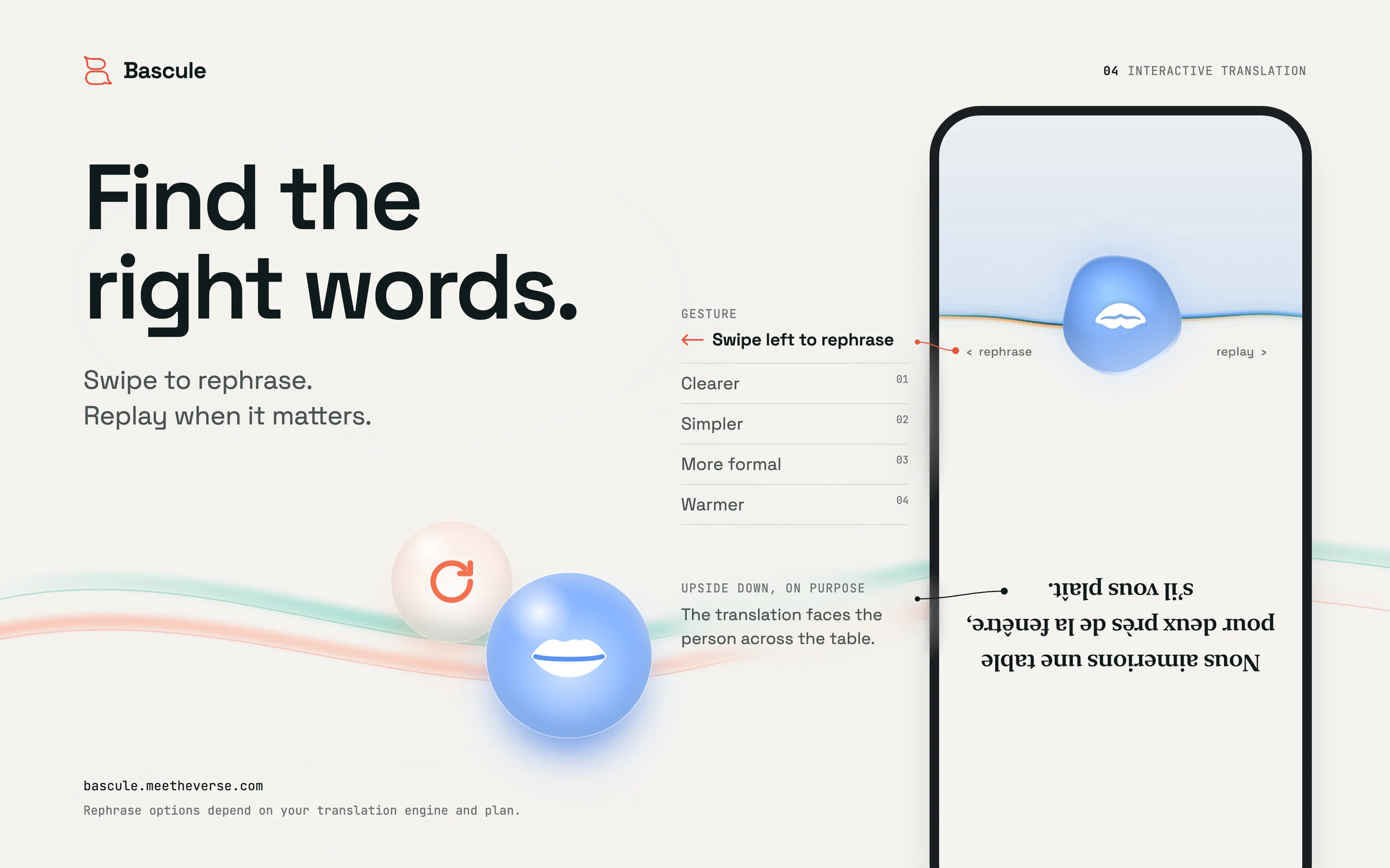 Bascule: Real Live Translator screenshot 4